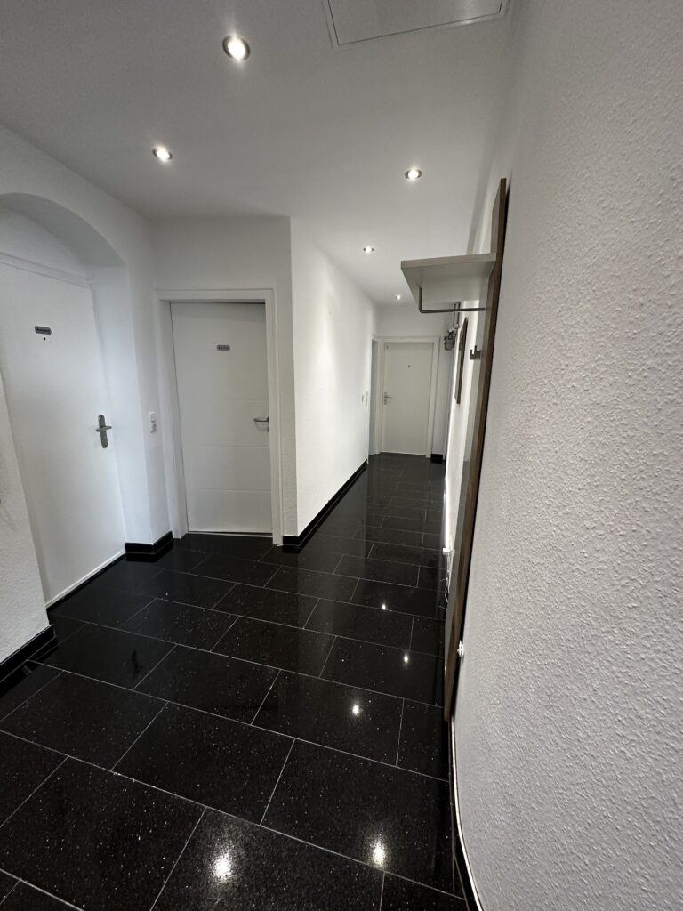 Flurbereich der Unterkunft an der Schillstraße