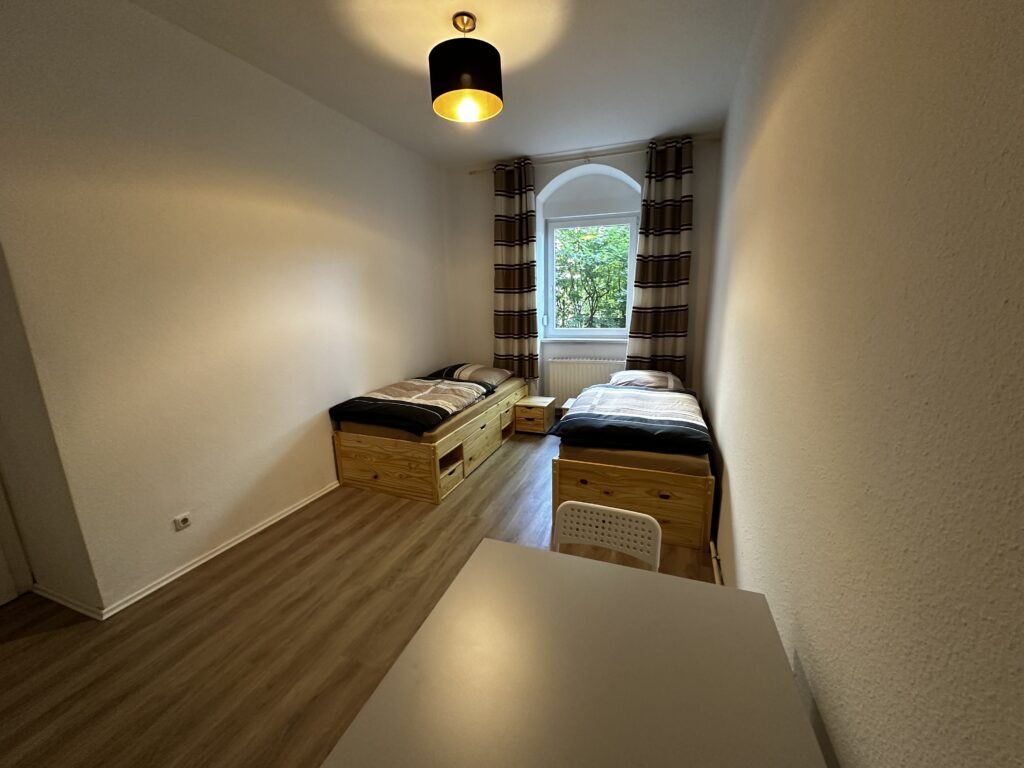 Weiteres Schlafzimmer mit Einzelbetten in Kassel